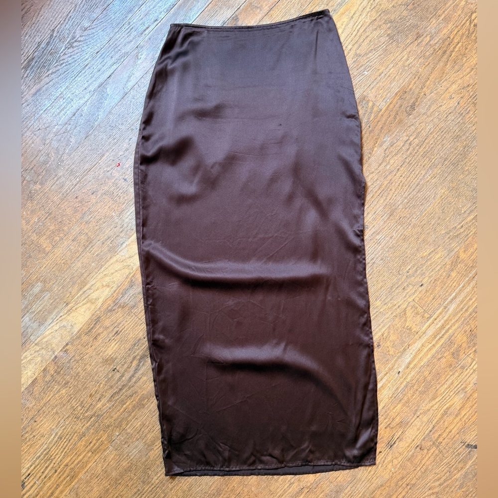 Reformation Silk Skirt